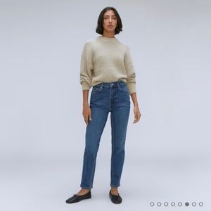 Everlane Original Cheeky Jean - Ankle - Washed Midnight